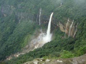 Nohkalikai Falls Shillong Meghalaya