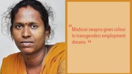 Madurai’s Swapna gives colour to transgender’s employment dreams